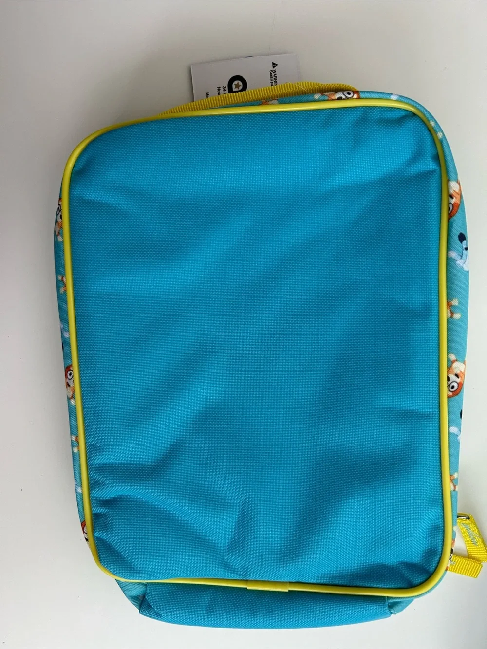 Bluey Kids Light Blue Character Lunch Bag and accessories